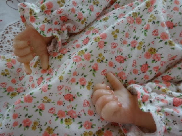 リボーンドール眠っている 赤ちゃん人形　体長50㎝