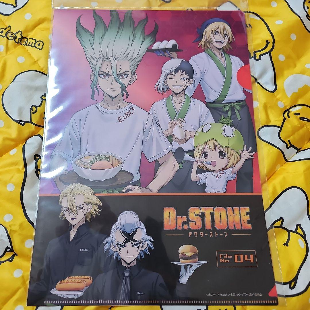 Dr.STONE クリアファイルセット Dr.stone ローソンストア100