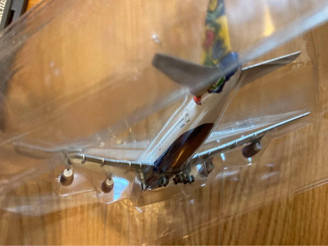 【値下げ】新品未使用ブリティッシュエアウェイズ　格納庫付き　B747-200