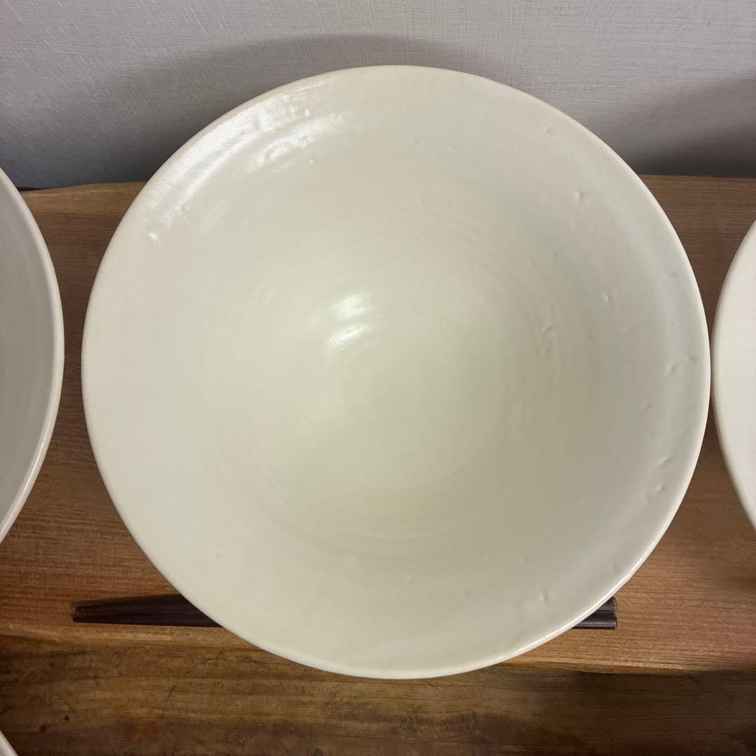 新品　陶器　陶芸作家　角底丼鉢6個 584