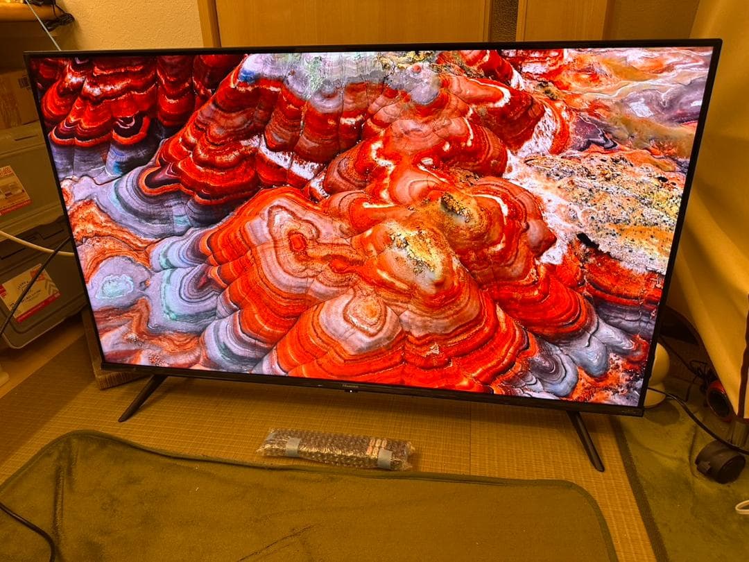 ハイセンス hisense 43型　スマートテレビ 43E6G　21年製極美品！