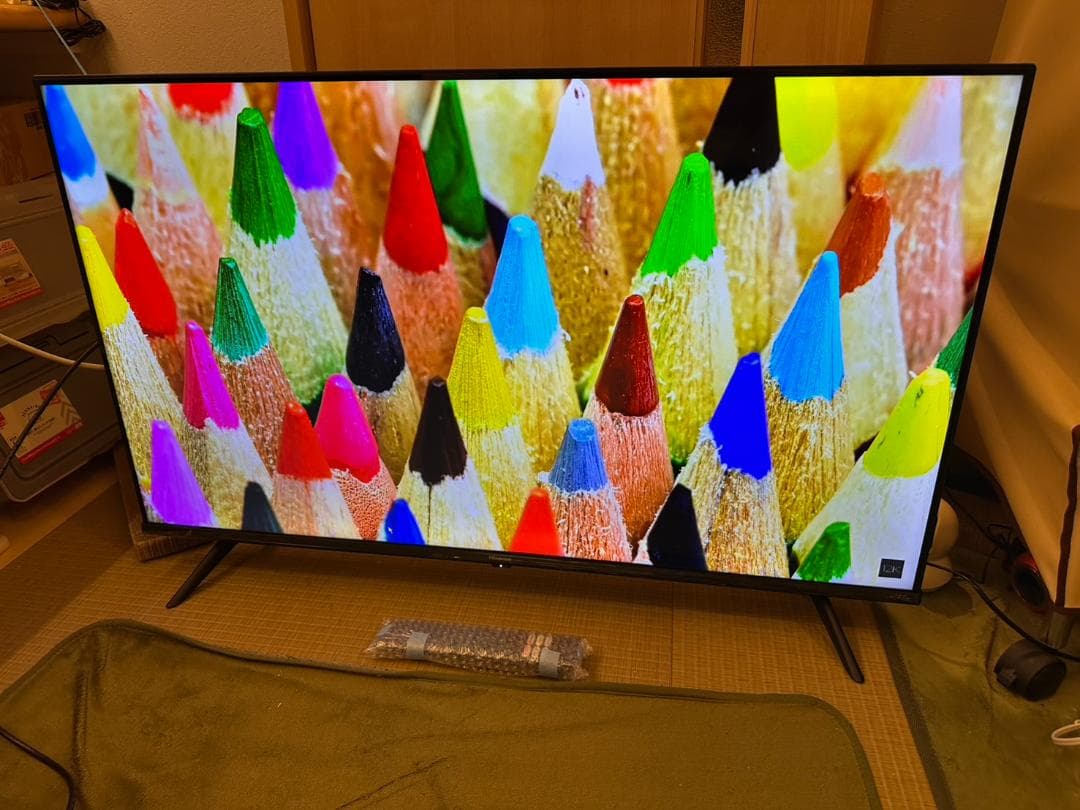 ハイセンス hisense 43型　スマートテレビ 43E6G　21年製極美品！