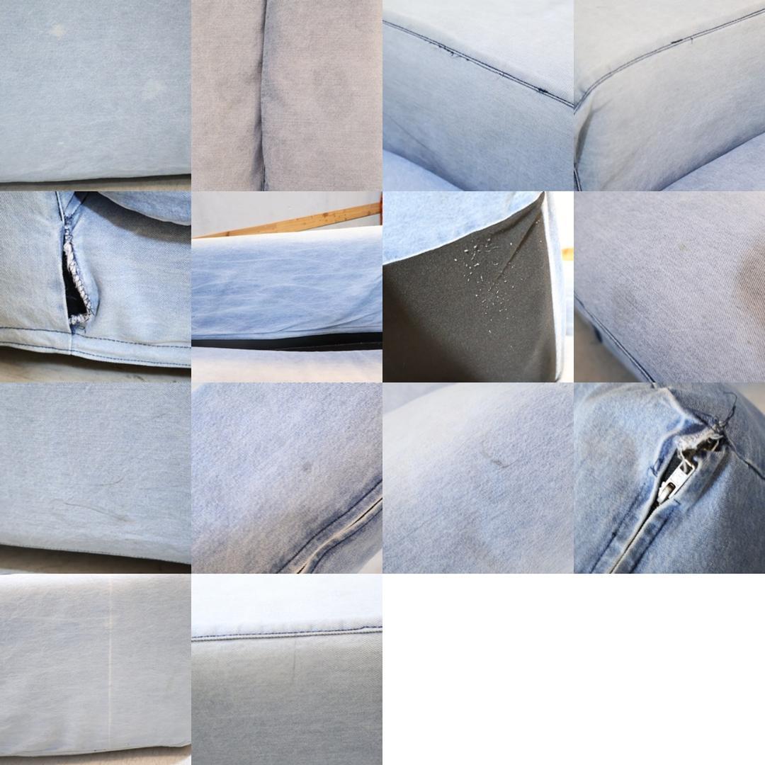 ジャーナルスタンダード FRANKLIN 2人掛けソファ デニム 2Pソファ