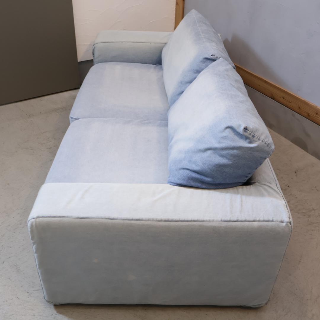 ジャーナルスタンダード FRANKLIN 2人掛けソファ デニム 2Pソファ