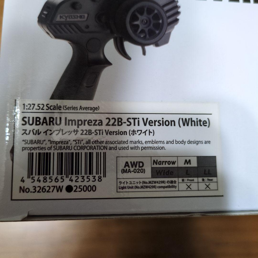 KYOSHO MINI-Z AWD スバル　インプレッサ　ホワイト　ミニッツ
