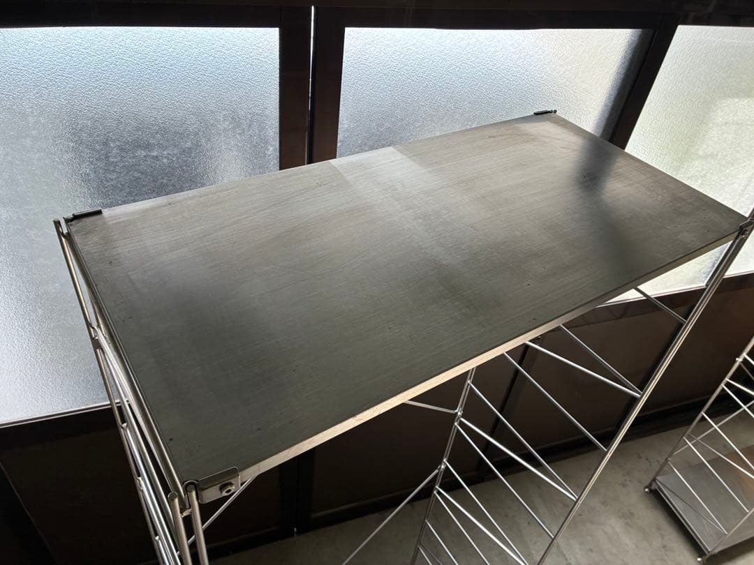 無印良品 ステンレスユニットシェルフ　2組