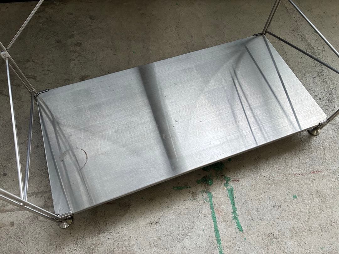 無印良品 ステンレスユニットシェルフ　2組