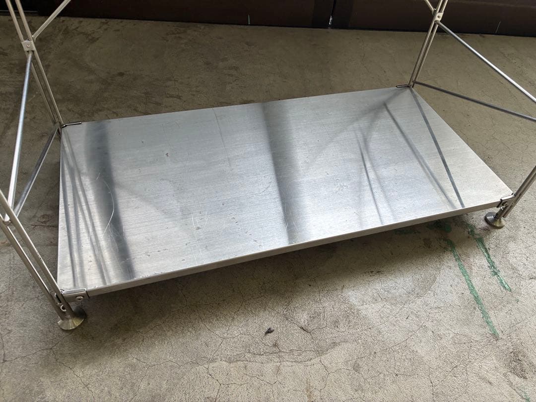 無印良品 ステンレスユニットシェルフ　2組