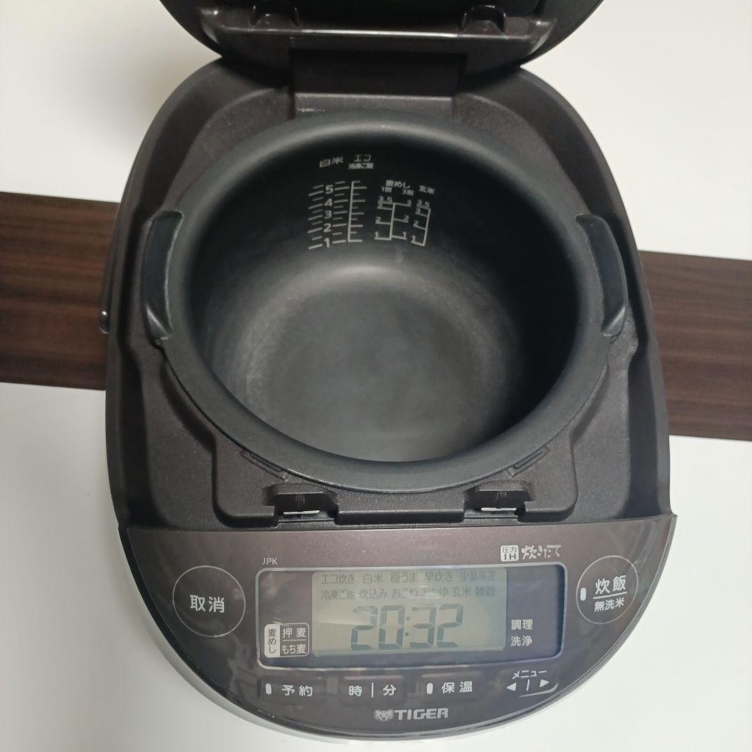 炊飯器 圧力IH タイガー 炊きたて JPK-B100 5.5合炊き