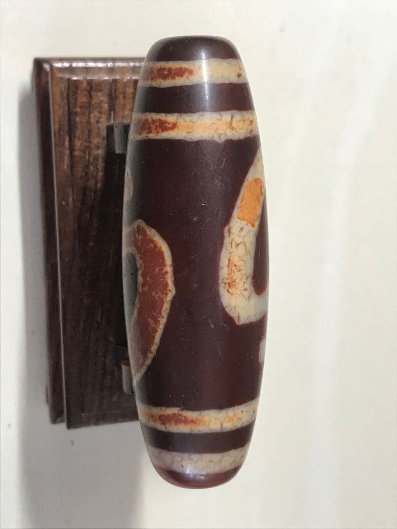 《激安最終価格‼️》老玉髄宝瓶天珠　約59×18mm