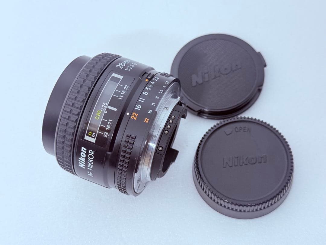 Nikon AF NIKKOR 28mm F2.8 D 動作確認済