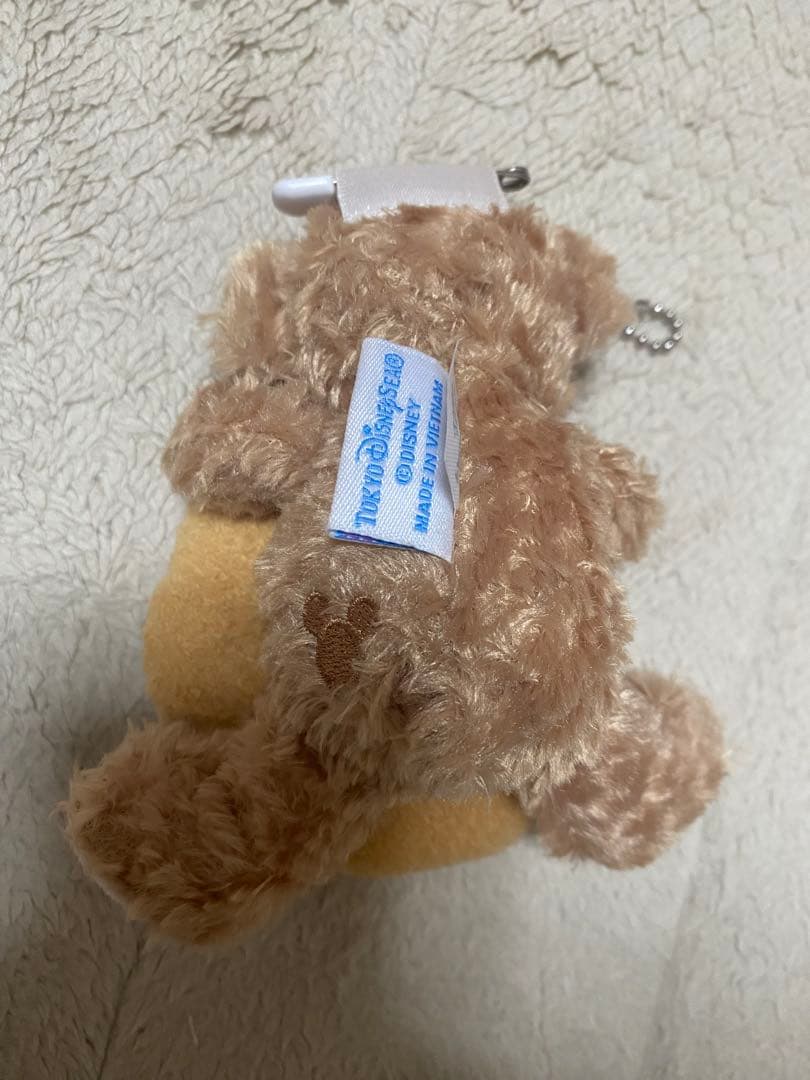 新品 ダッフィー フィルドウィズジョイ　ぬいぐるみバッジ 3点セット ドーナツ