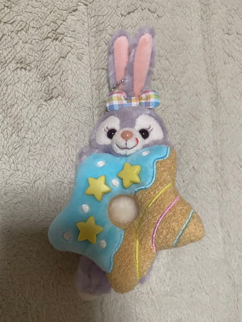 新品 ダッフィー フィルドウィズジョイ　ぬいぐるみバッジ 3点セット ドーナツ