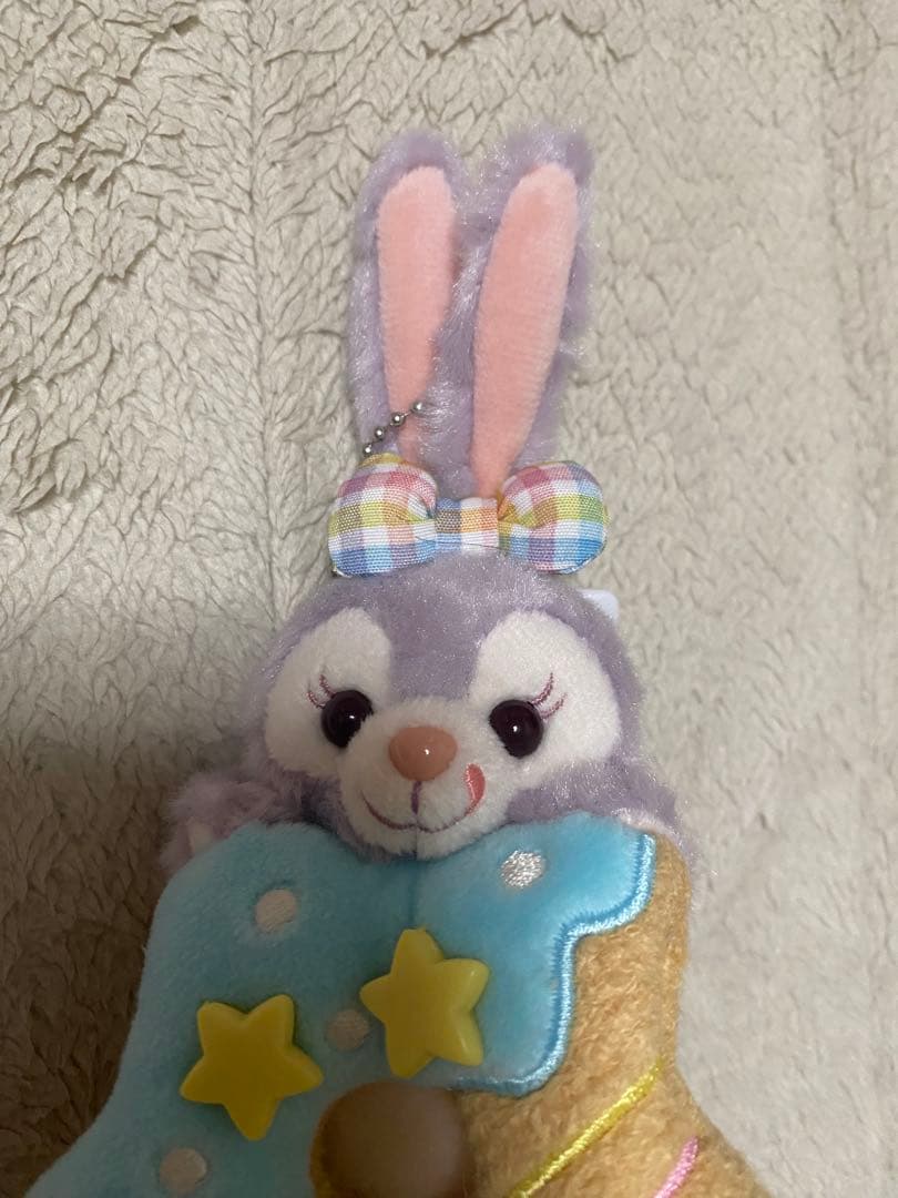 新品 ダッフィー フィルドウィズジョイ　ぬいぐるみバッジ 3点セット ドーナツ