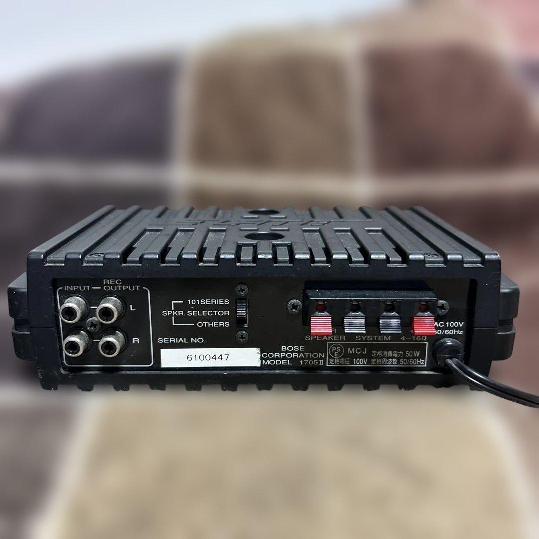 BOSE 1705 Ⅱパワーアンプ