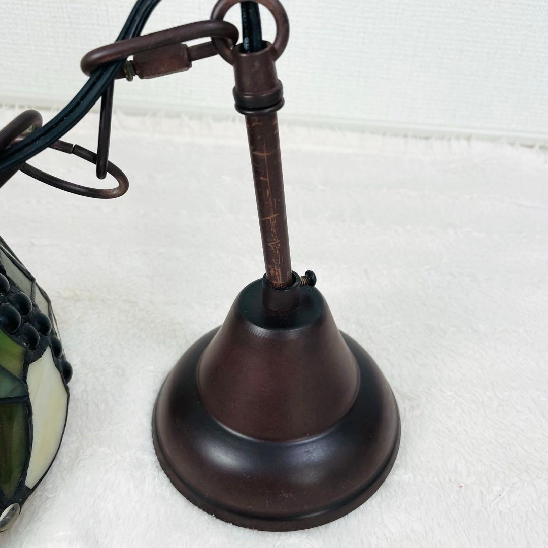 ステンドグラス ペンダントライト 葡萄　吊り下げ　　ティファニー　アンティーク③