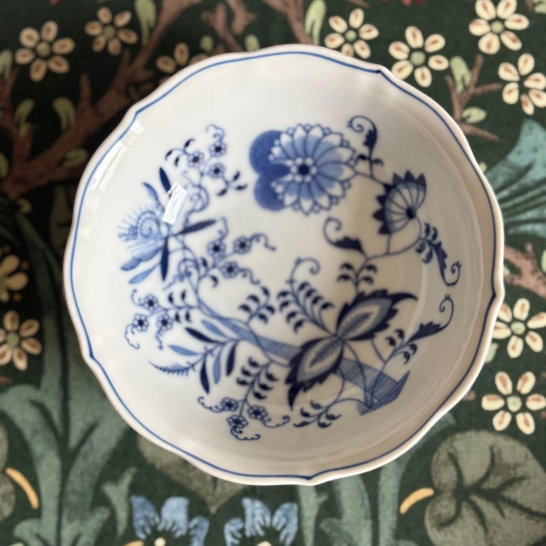 Blue Danube ブルーダニューブ　サラダボウル　スープボウル　 4枚