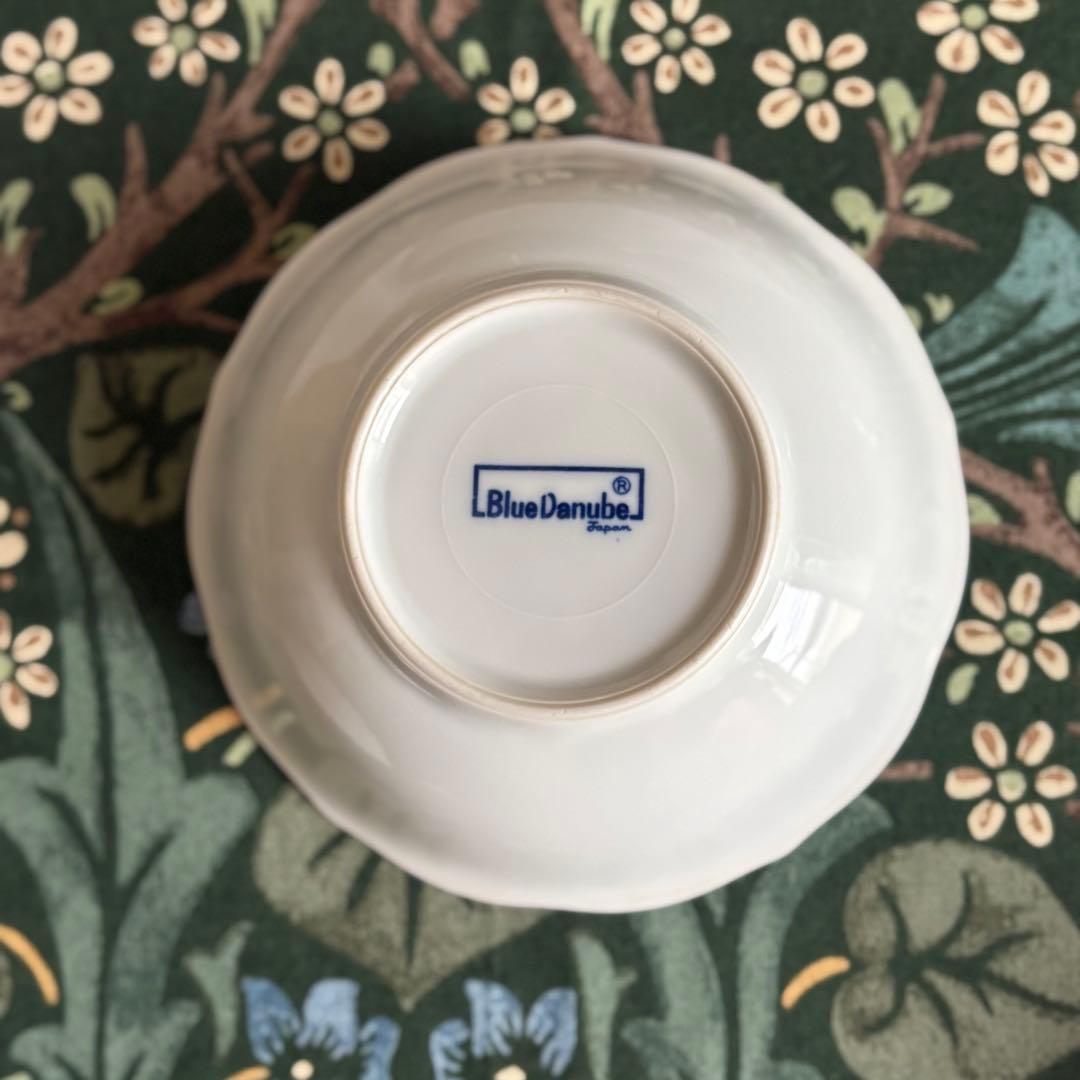 Blue Danube ブルーダニューブ　サラダボウル　スープボウル　 4枚