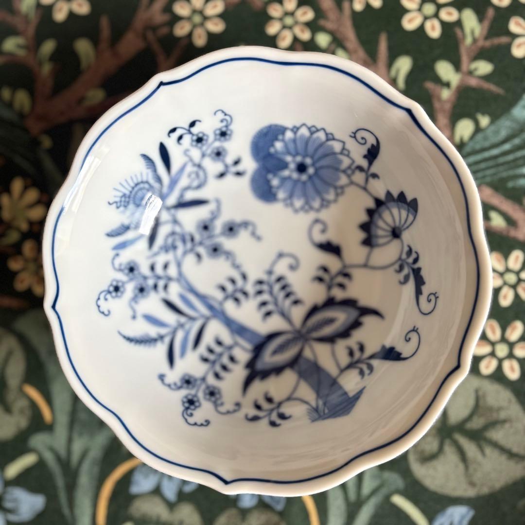 Blue Danube ブルーダニューブ　サラダボウル　スープボウル　 4枚