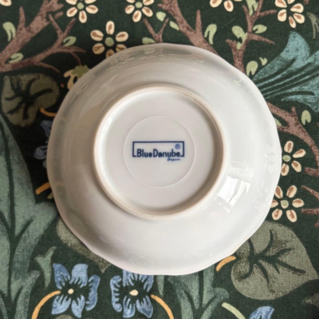 Blue Danube ブルーダニューブ　サラダボウル　スープボウル　 4枚