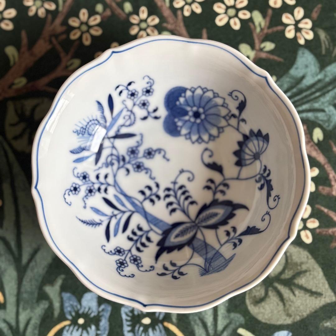 Blue Danube ブルーダニューブ　サラダボウル　スープボウル　 4枚