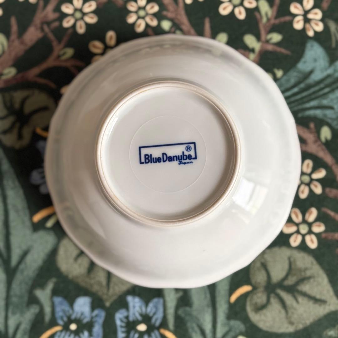 Blue Danube ブルーダニューブ　サラダボウル　スープボウル　 4枚