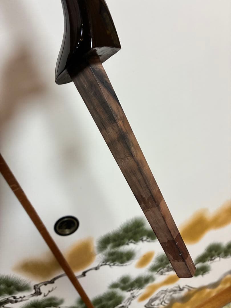 沖縄三線！黒木上質カマゴン！江戸与那城型！本張り【一枚張り】