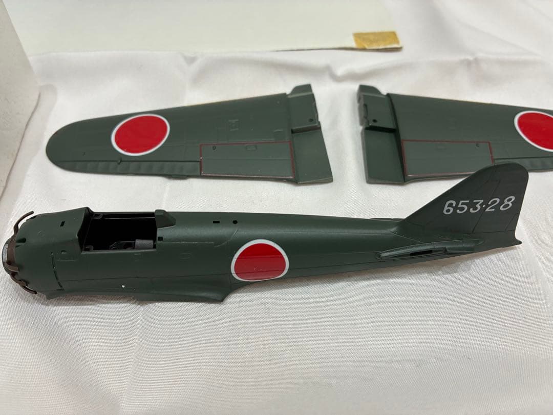 【未使用】マルシン零式艦上戦闘機52型 1/48スケール　金属製キットモデル