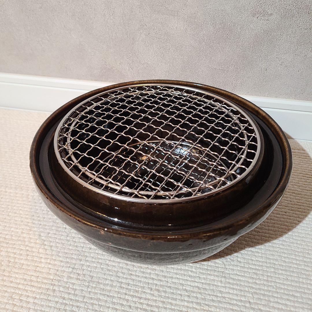 長谷園　いぶしぎん　小　伊賀焼　燻製土鍋　くんせい鍋