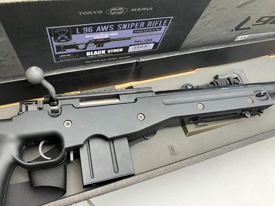 東京マルイ　L96 AWS スナイパーライフル エアコッキング　オリーブドラブ