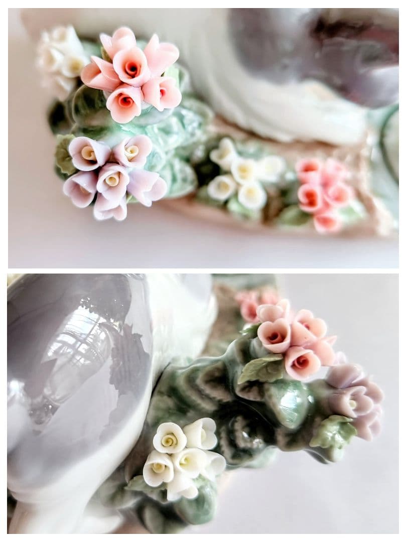 リヤドロフィギュリン【超美品・専用箱入り栞付】《にらみ合い》No1442〘希少〙