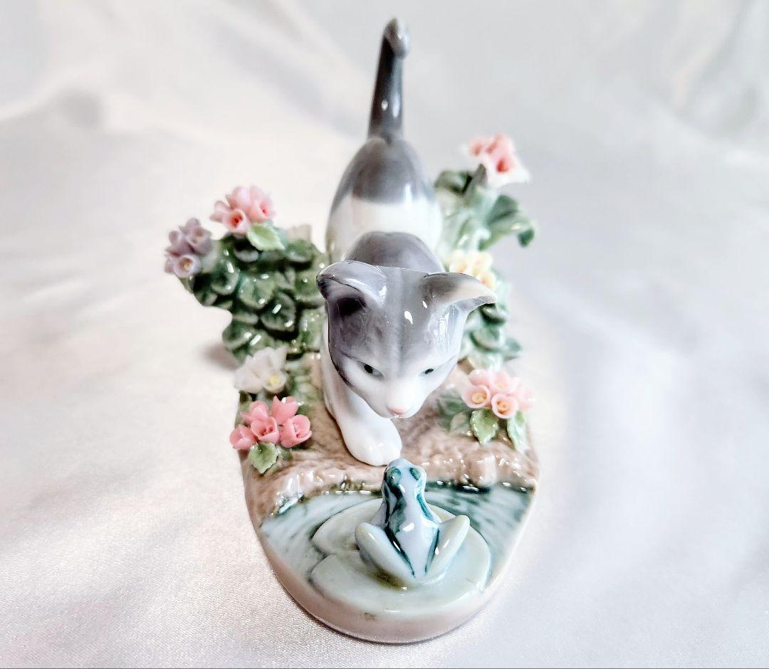 リヤドロフィギュリン【超美品・専用箱入り栞付】《にらみ合い》No1442〘希少〙