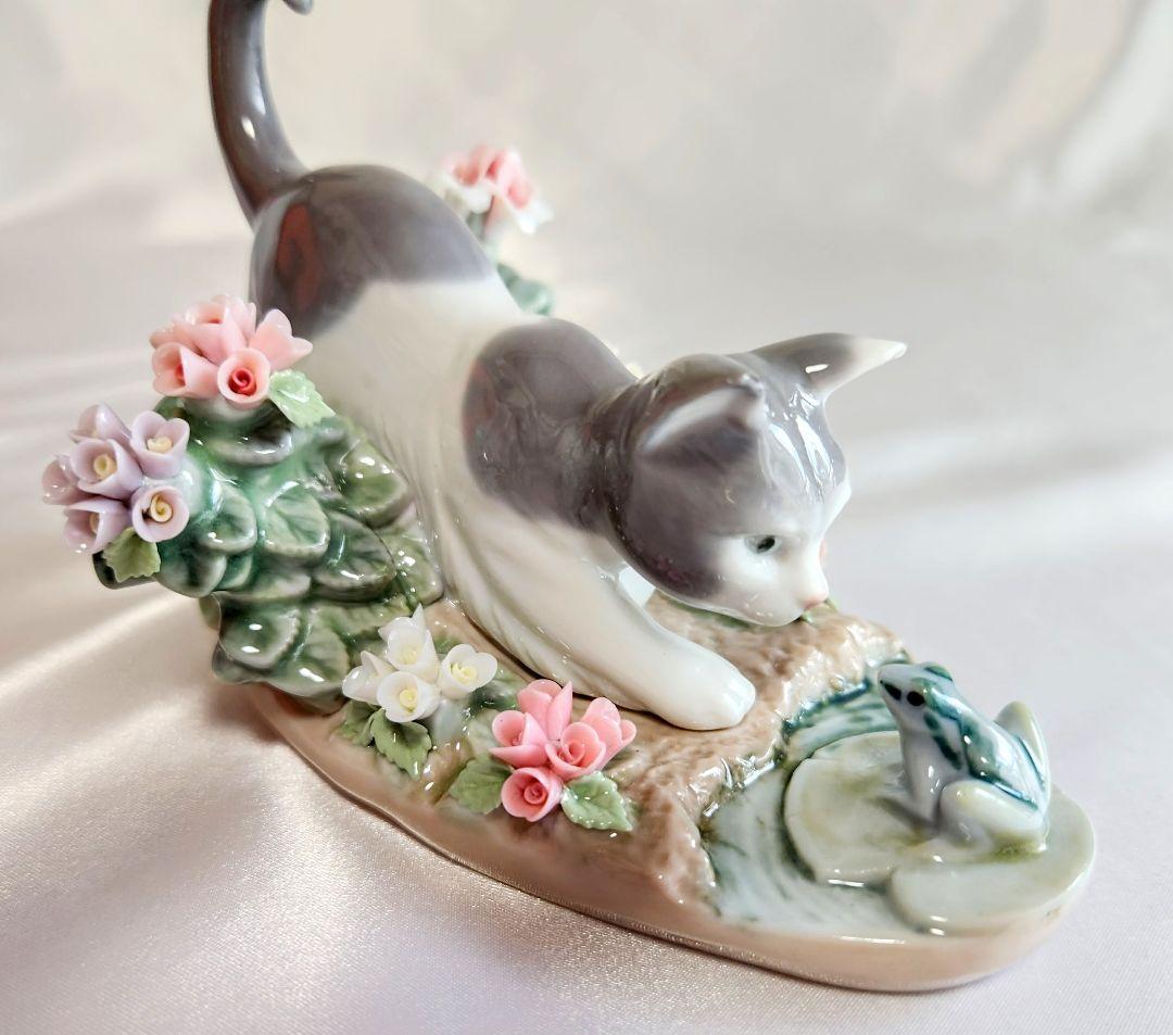 リヤドロフィギュリン【超美品・専用箱入り栞付】《にらみ合い》No1442〘希少〙