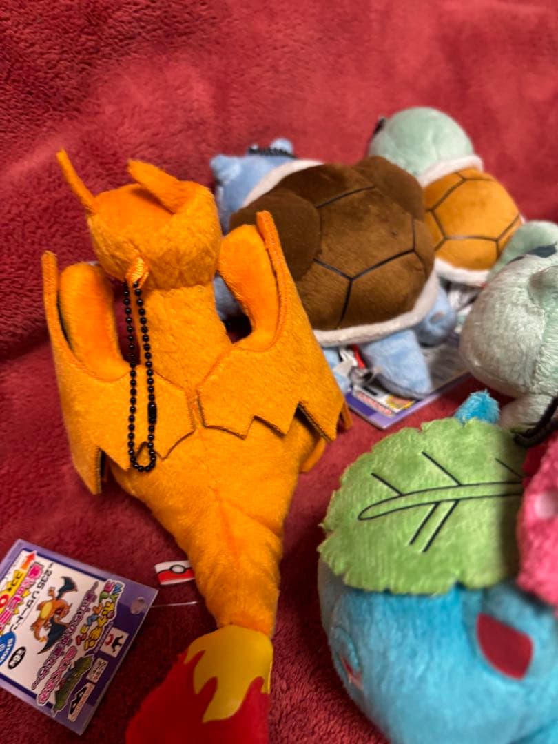 ポケモンPokemonぬいぐるみセット！ボールチェーン付き可愛いです！