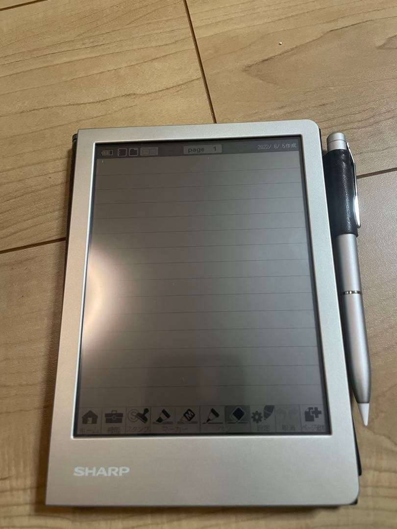 SHARP 電子ノート WG-S30-B 本体