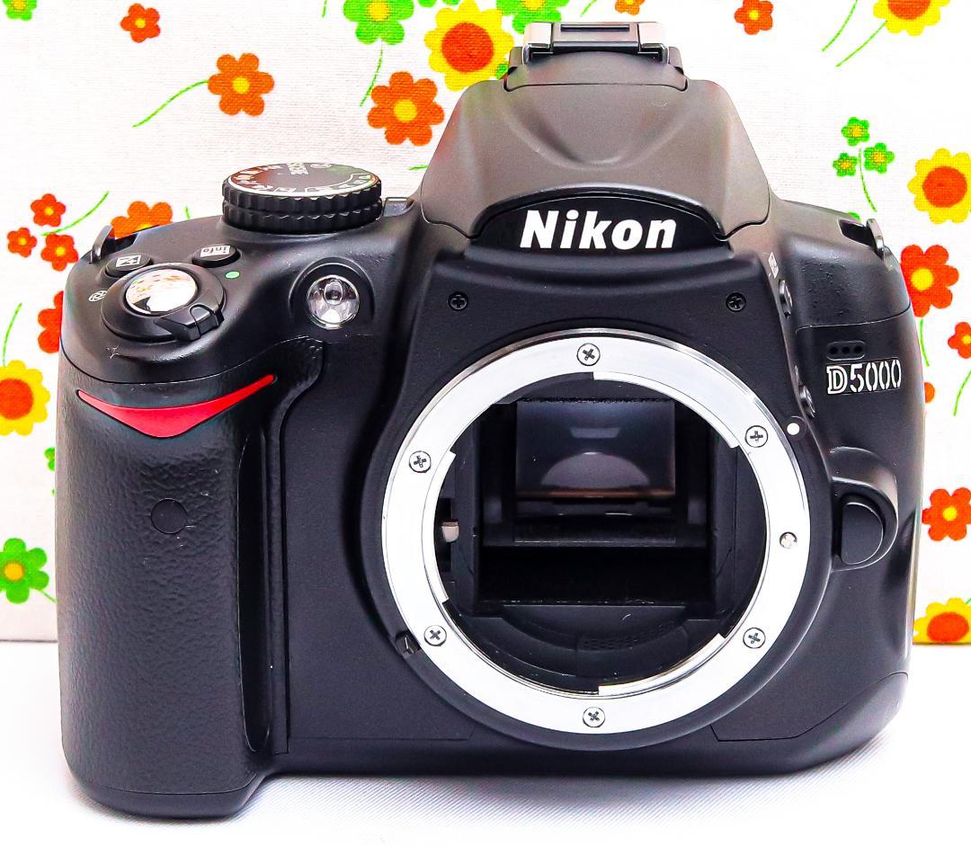 ニコン Nikon D5000☆ダブルレンズセット☆初心者の方に☆スマホに転送！