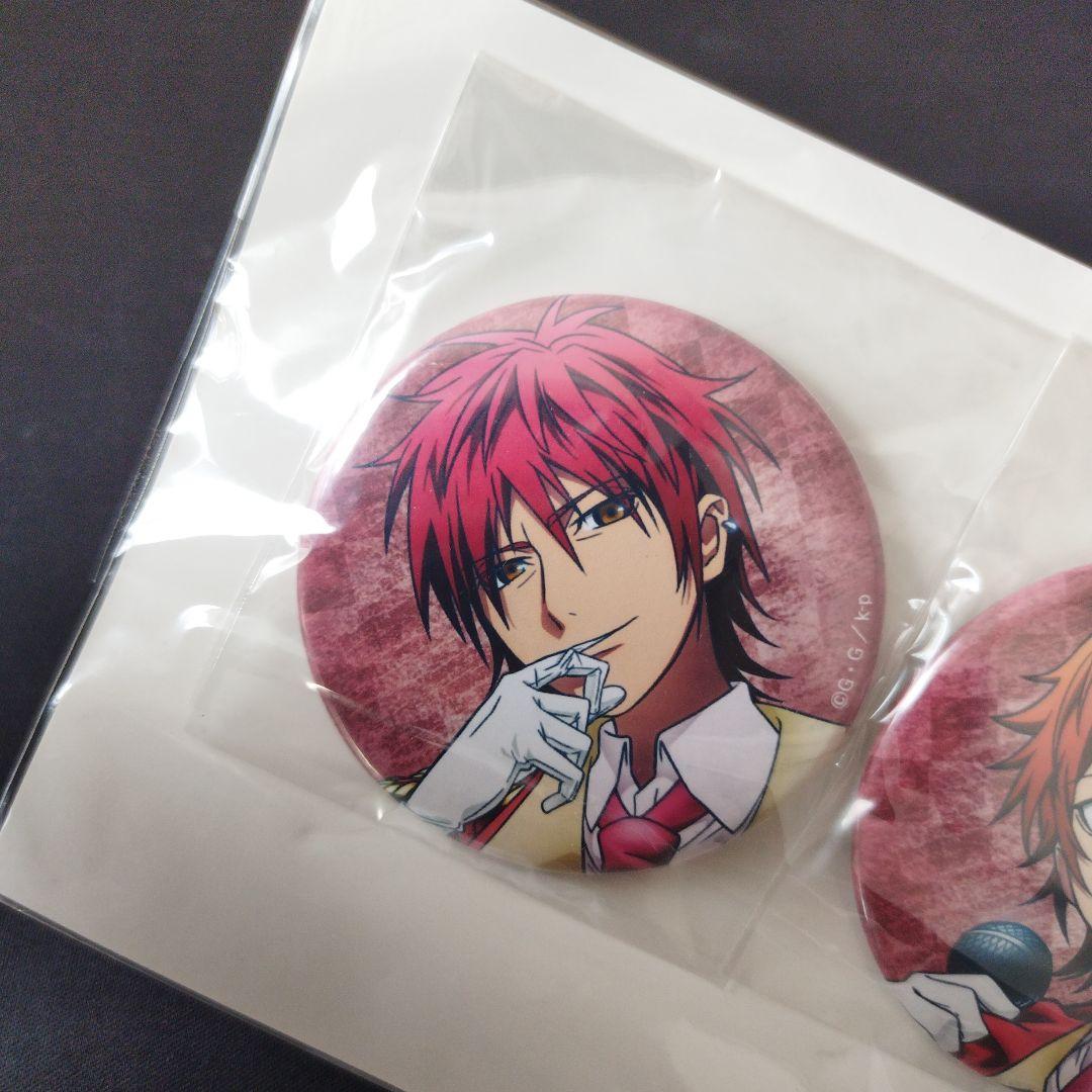 アニメk　周防尊＆八田美咲　缶バッジ