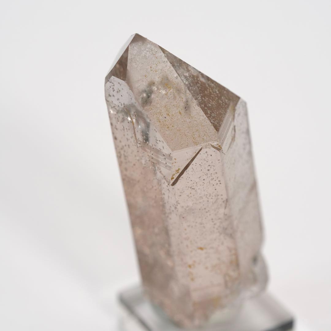 【透明感抜群】ライトスモーキークォーツ スイス産 73×26×27mm