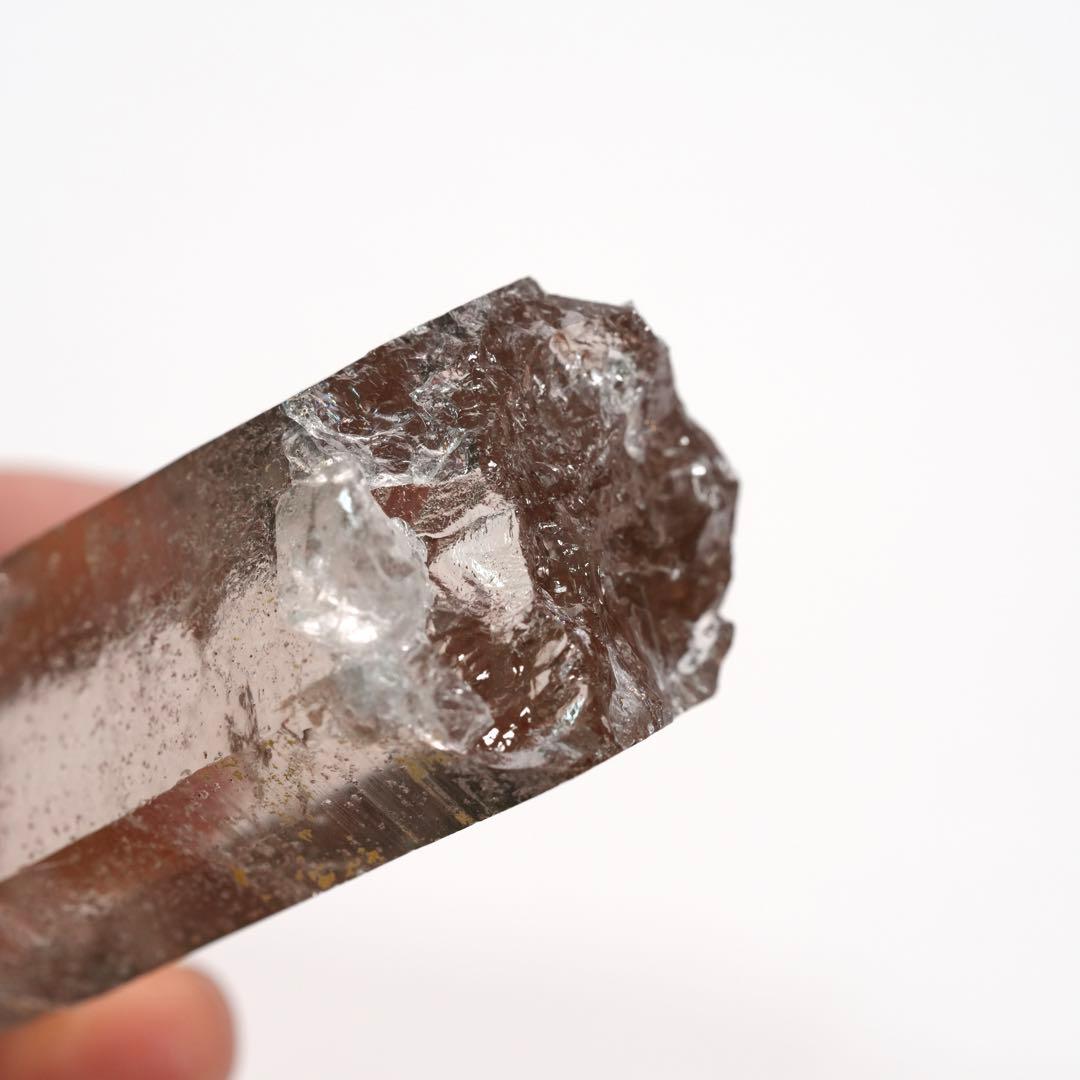 【透明感抜群】ライトスモーキークォーツ スイス産 73×26×27mm