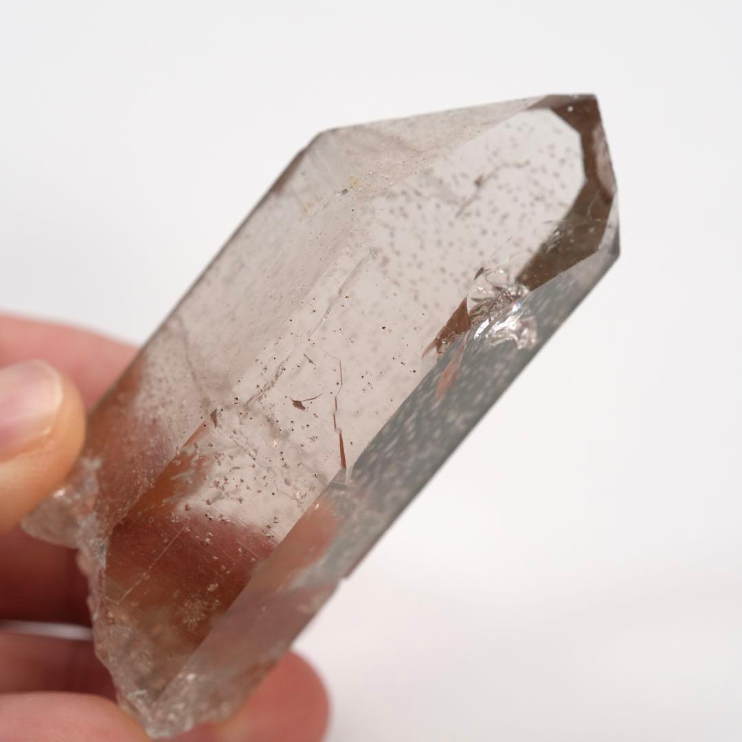 【透明感抜群】ライトスモーキークォーツ スイス産 73×26×27mm