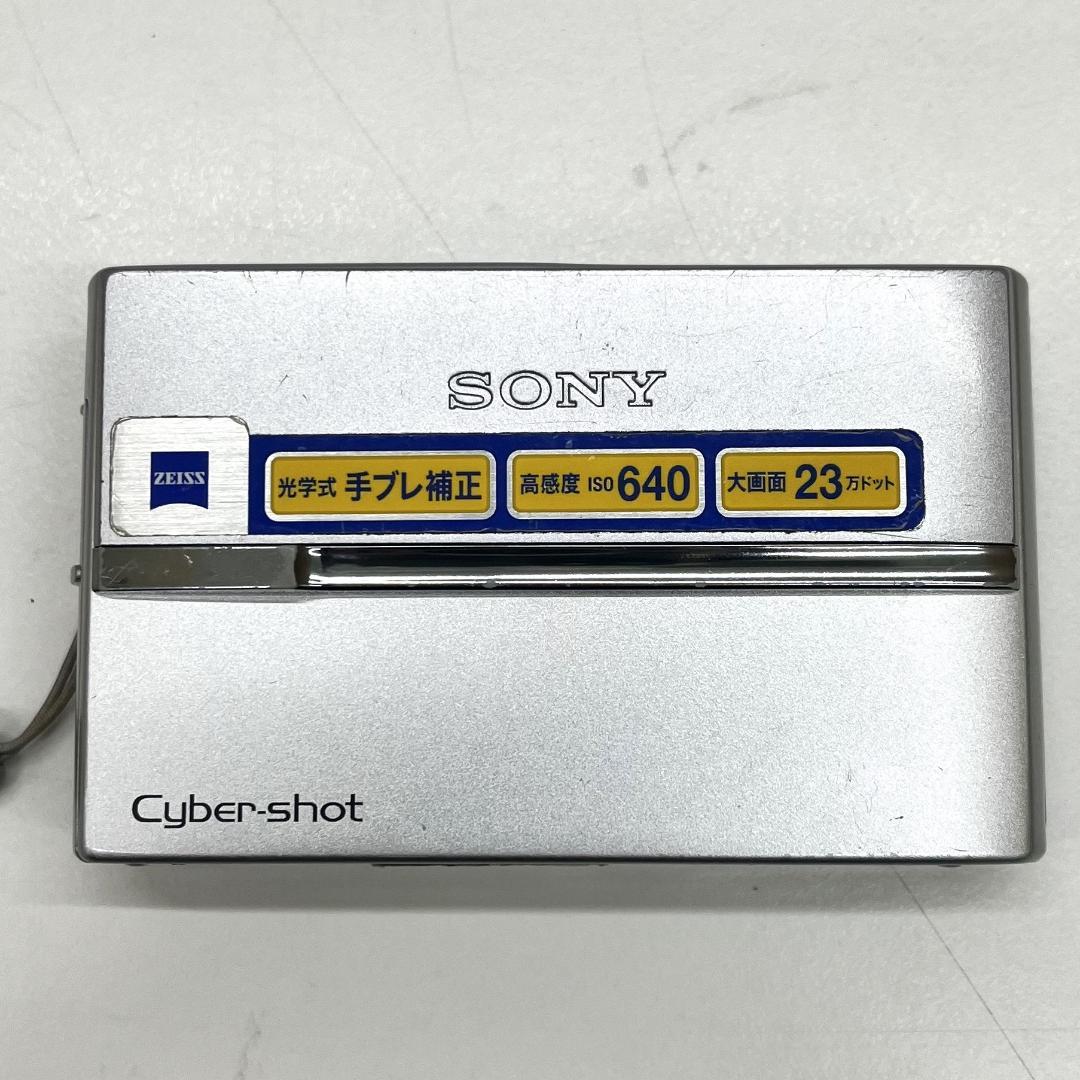 ★SONY ソニー Cyber-shot DSC-T9 デジカメ シルバー