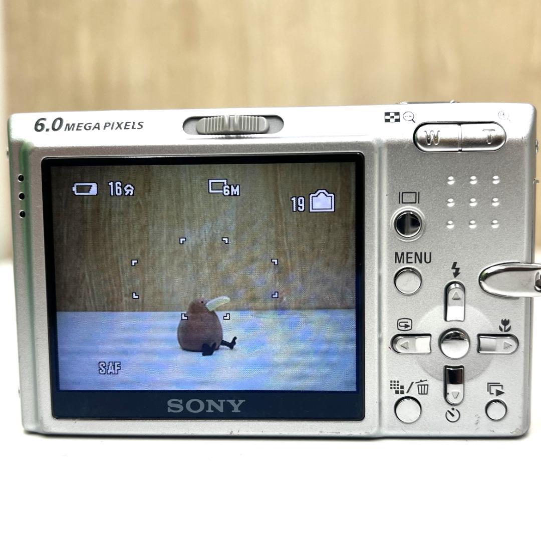 ★SONY ソニー Cyber-shot DSC-T9 デジカメ シルバー