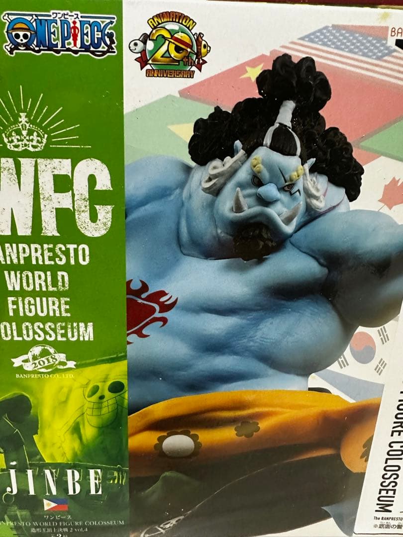 新品 未開封品 BWFC フィギュアセット ジンベエ シャンクス ミホーク