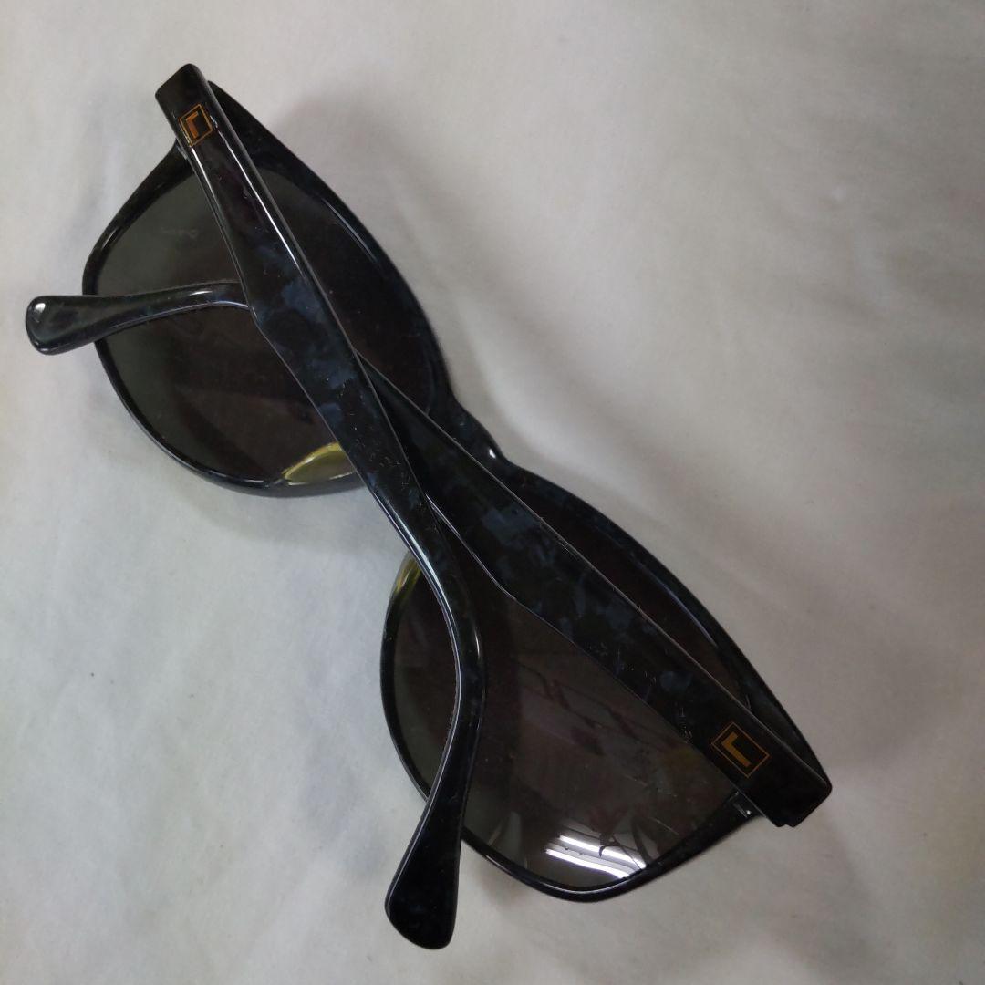 柴田恭兵貴重ブラックマーブルサングラス