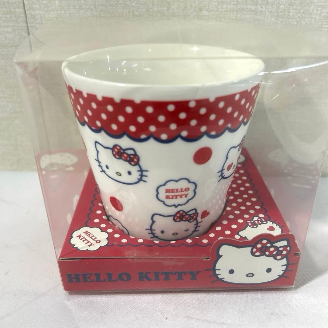 ハローキティ フェイスグッズ 3点セット クッション・マグカップ