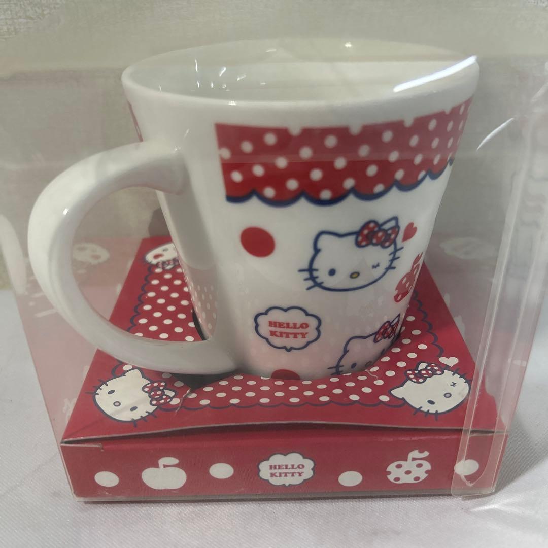 ハローキティ フェイスグッズ 3点セット クッション・マグカップ