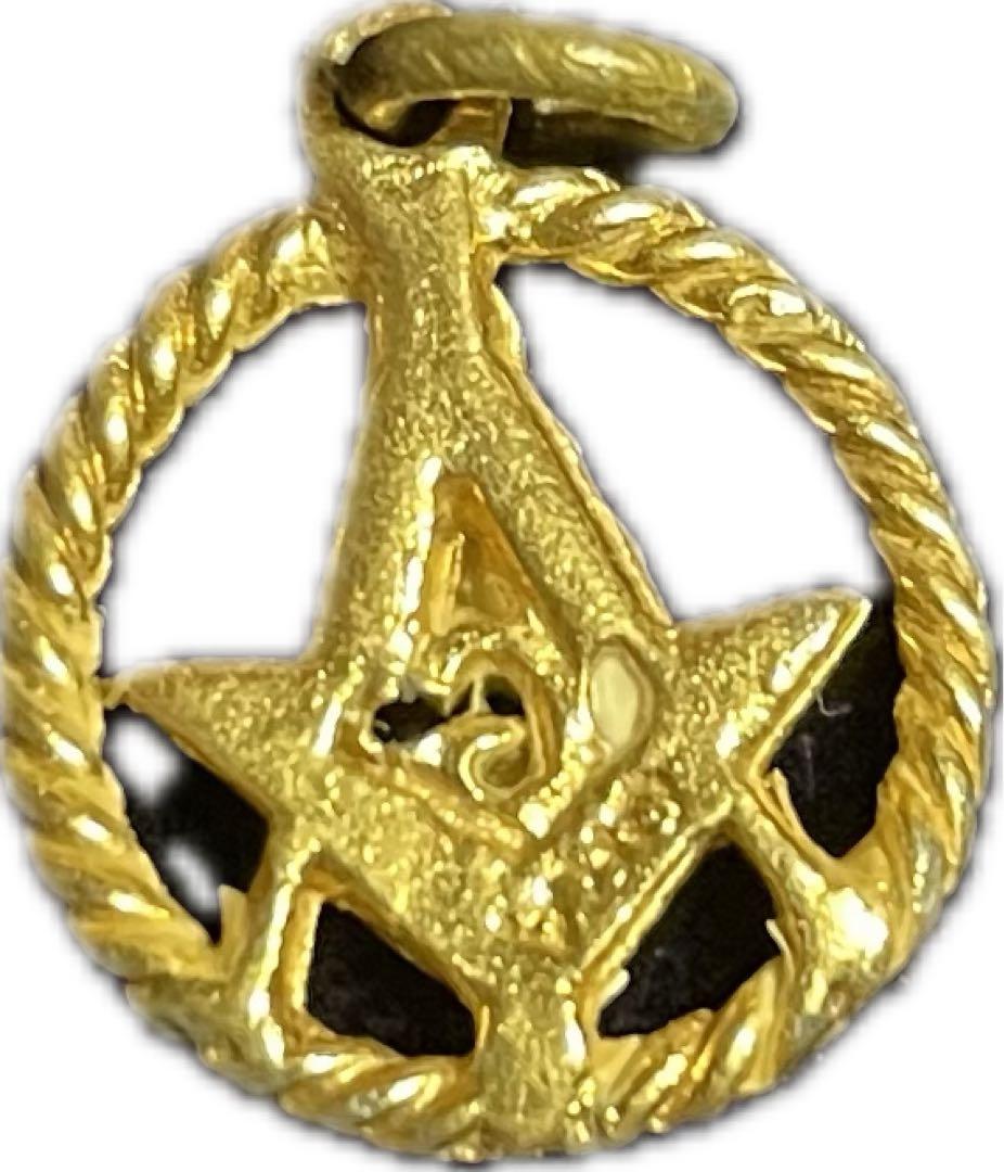 ヴィンテージ フリーメイソン ペンダントトップ 刻印有