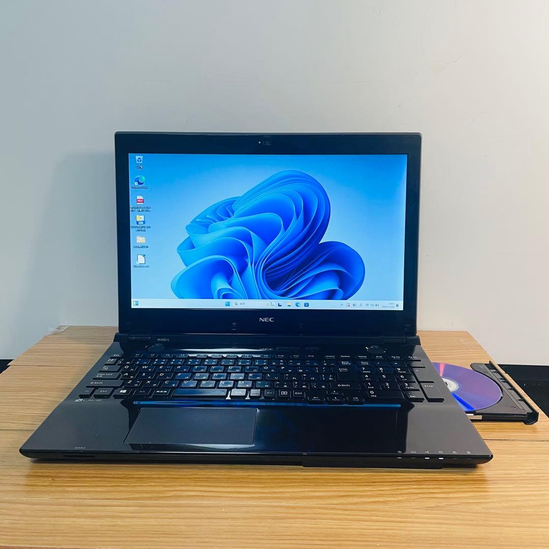 ピアノブラック大容量500ギガWindows11 カメラオフィスブルーレイ