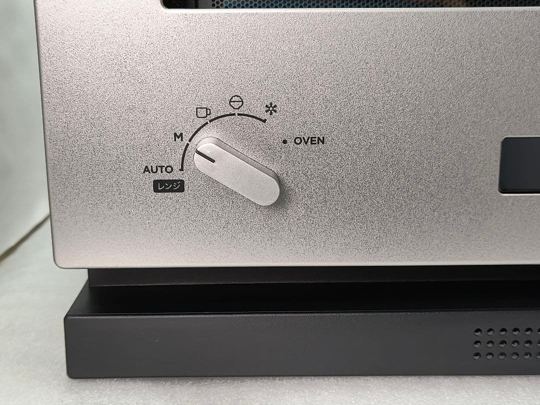 016 22年製 バルミューダデザイン　オーブンレンジ　シルバー　K04A−SU