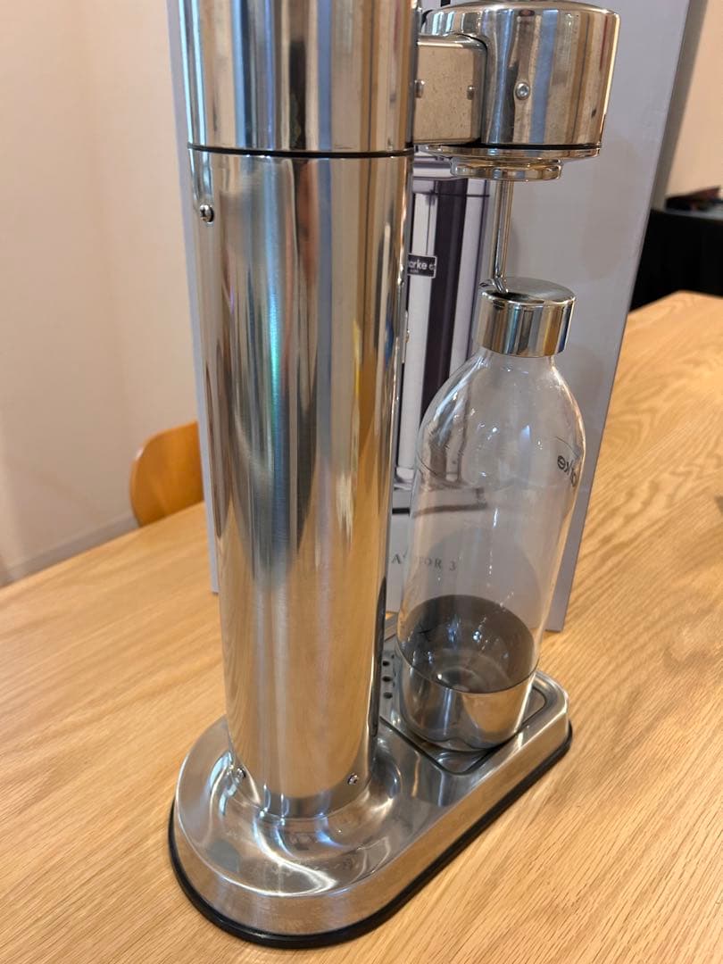 aarke 炭酸水メーカー carbonator3 スチールシルバー